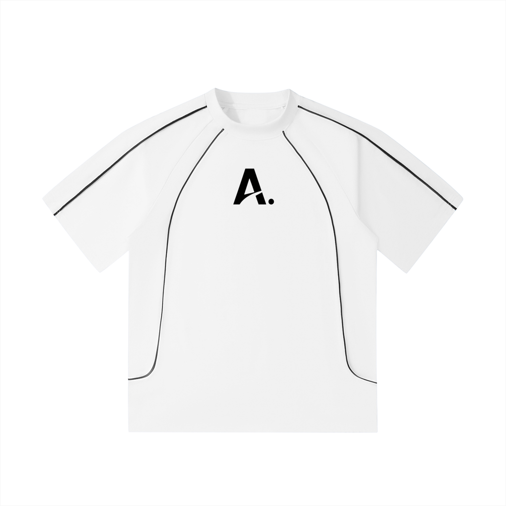 Contrast Stitch Raglan T-Shirt