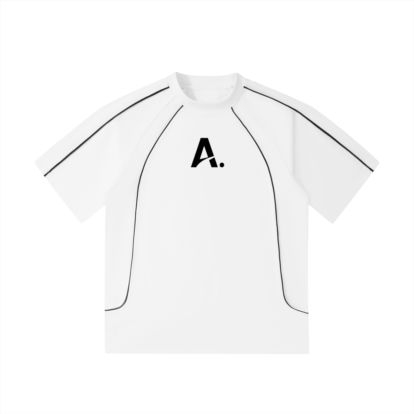 Contrast Stitch Raglan T-Shirt